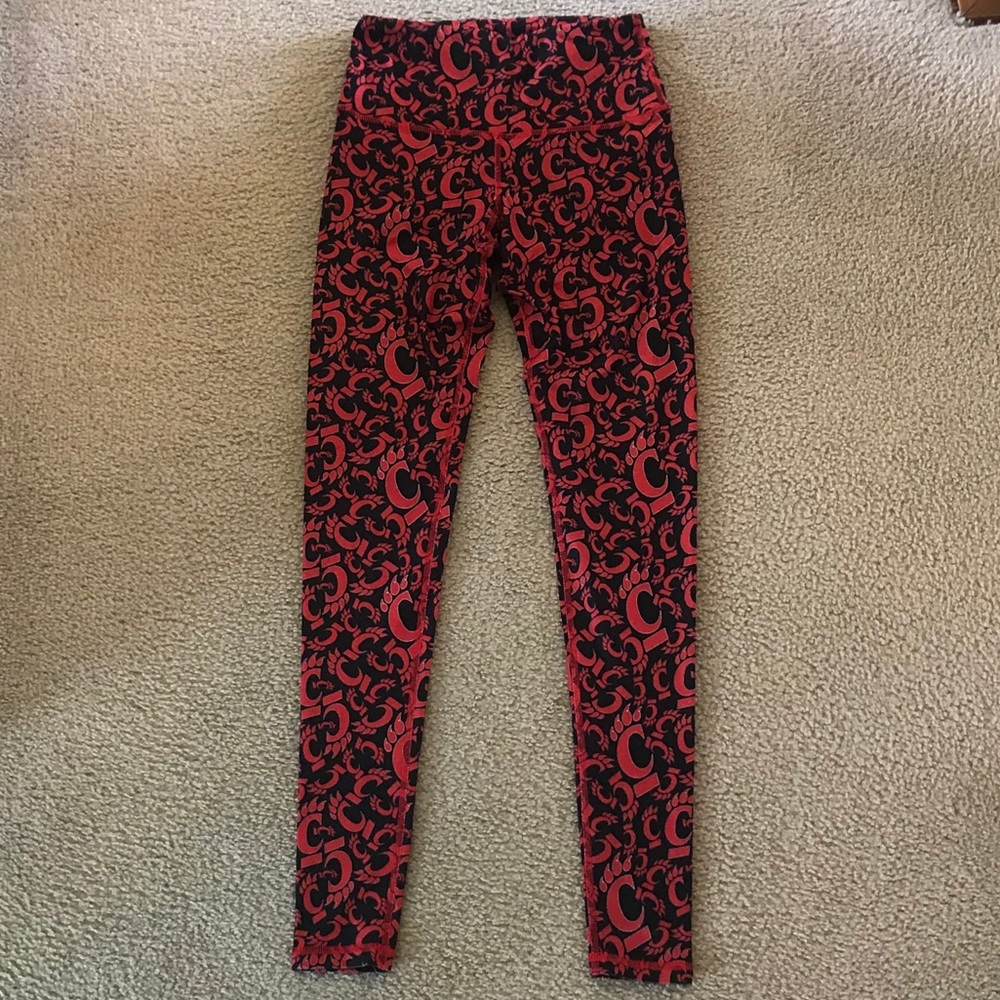 xs University of Cincinnati leggings